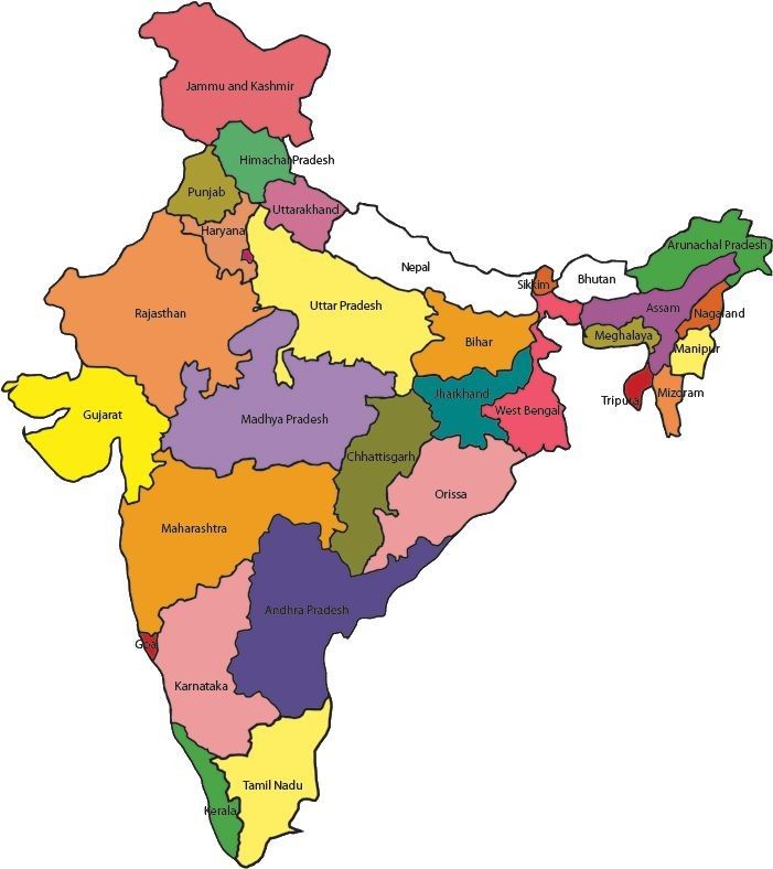 Map of India